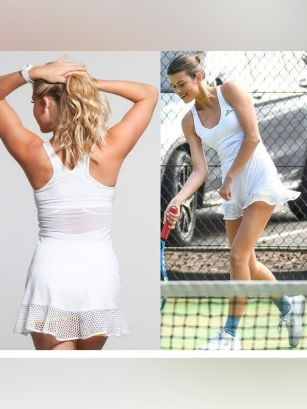 Adidas by Stella McCartney Barricade Tennis Dress NWT White Performance Size S